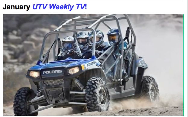 UTV Weekly TV gets the scoop on the RZR 4 before they are shipped UTV Weekly TV gets the scoop on the RZR 4 before they are shipped