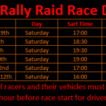 UTV Rally Raid Race Dates UTV Rally Raid Race Dates