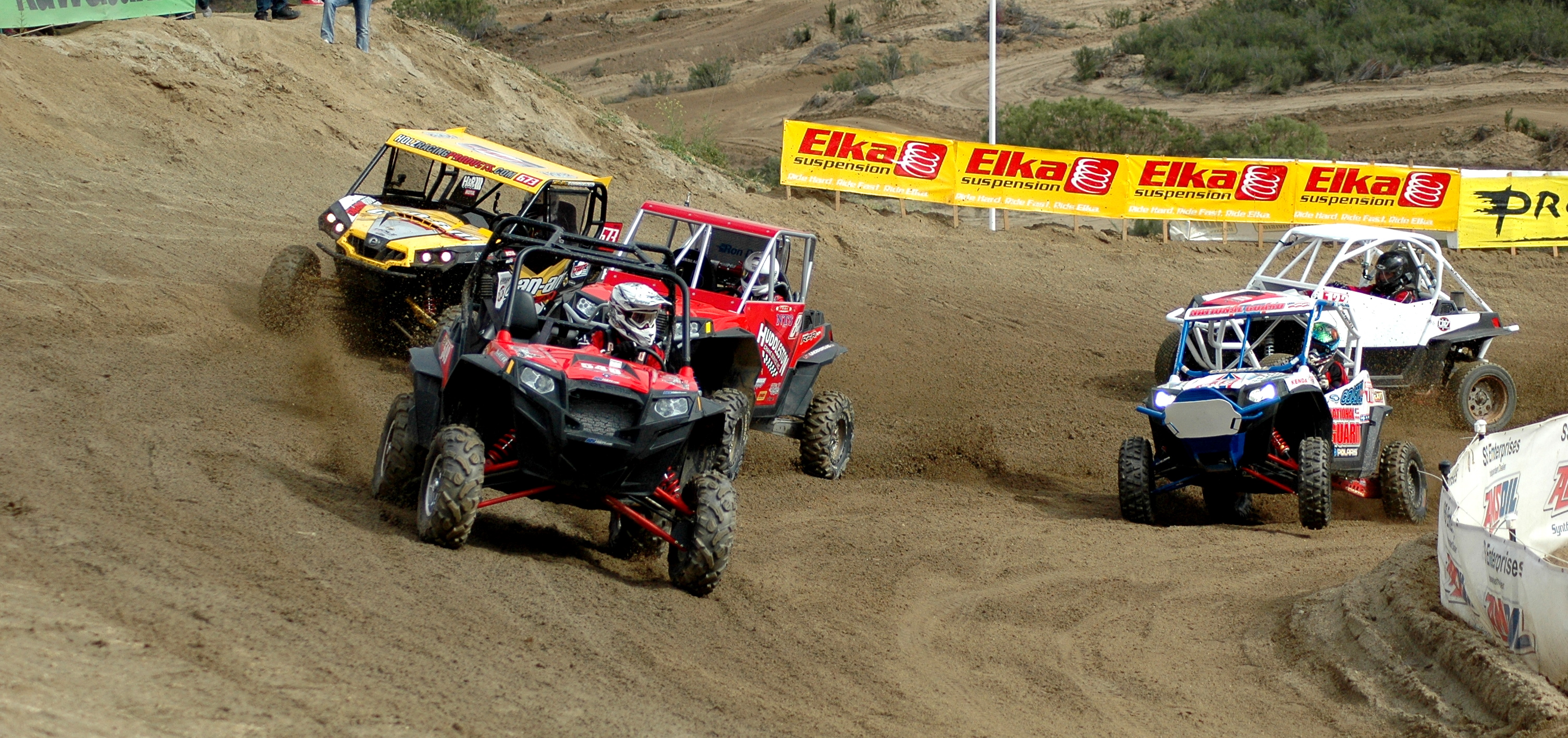 Polaris RANGER RZRs One, Two, Three at Cahuilla Creek WORCS Race Polaris RANGER RZRs One, Two, Three at Cahuilla Creek WORCS Race