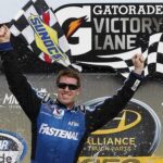 Edwards Wins Nationwide Race at Michigan with Ford FR9 Edwards Wins Nationwide Race at Michigan with Ford FR9