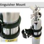 Quick Release Fire Extinguisher Bar Mount by Livorsi Marine Quick Release Fire Extinguisher Bar Mount by Livorsi Marine