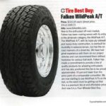Falken’s Wildpeak A/T Endorsed As Four Wheelers Magazine’s “Tire Best Buy” Falken’s Wildpeak A/T Endorsed As Four Wheelers Magazine’s “Tire Best Buy”