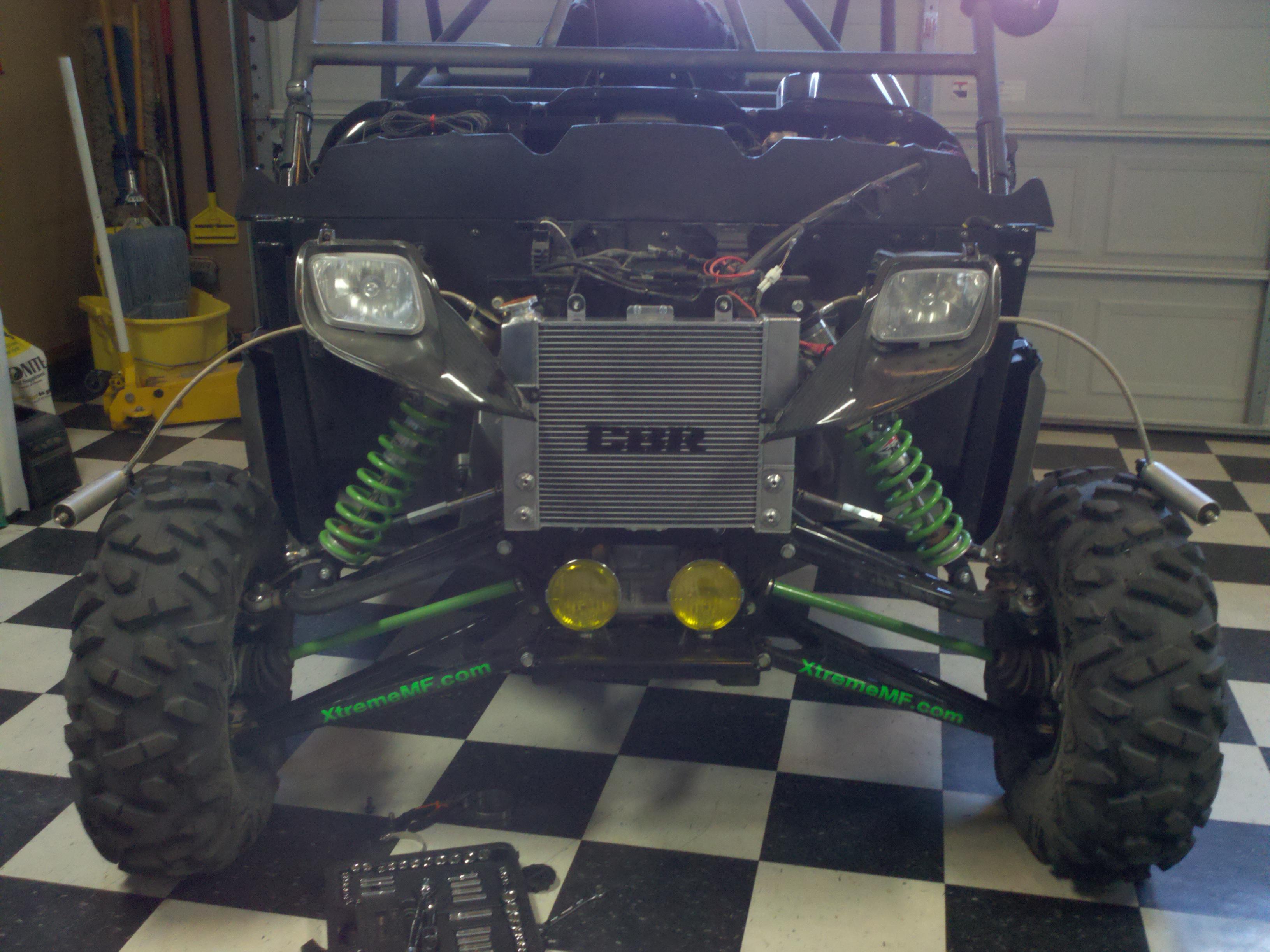 CBR Radiator Install on a Kawasaki Teryx Review CBR Radiator Install on a Kawasaki Teryx Review