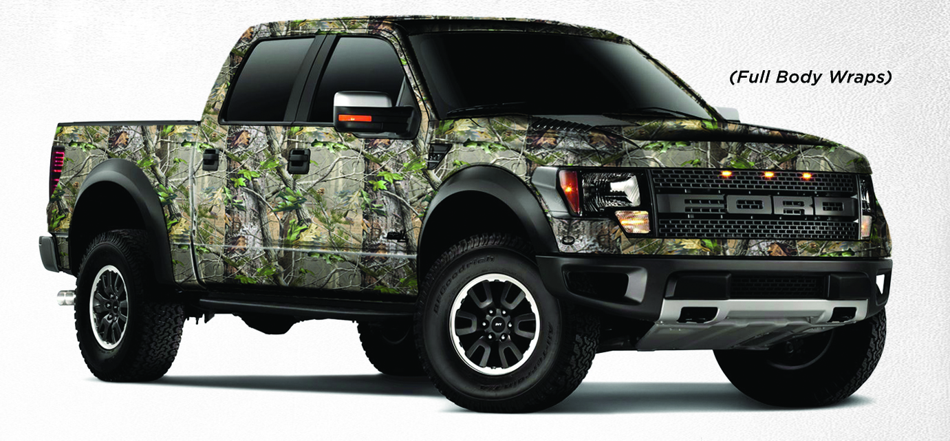 Wrap Your Truck In Something Uniquely Different Wrap Your Truck In Something Uniquely Different