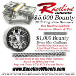 Raceline Wheels Monster $5,000 Bounty at 2013 King of the Hammers and $1,000 Bounty for 2013 Every Man Challenge Raceline Wheels Monster $5,000 Bounty at 2013 King of the Hammers and $1,000 Bounty for 2013 Every Man Challenge
