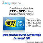 ATV & UTV Owners – A Survey That Matters ATV & UTV Owners – A Survey That Matters