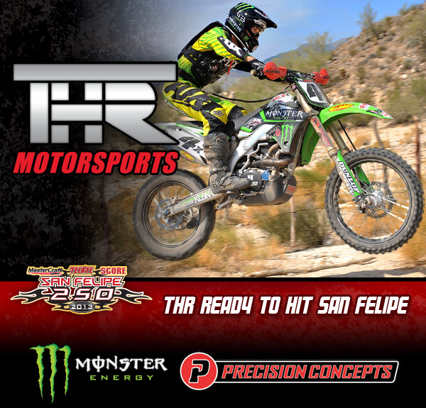 THR Motorsports / Monster Energy / Precision Concepts Kawasaki Ready To Hit San Felipe THR Motorsports / Monster Energy / Precision Concepts Kawasaki Ready To Hit San Felipe