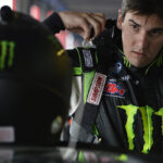 Joey Coulter and Monster Energy Team 21st at Talladega Strong Run Squelched with Wreck at End of Superspeedway Mayhem Joey Coulter and Monster Energy Team 21st at Talladega Strong Run Squelched with Wreck at End of Superspeedway Mayhem