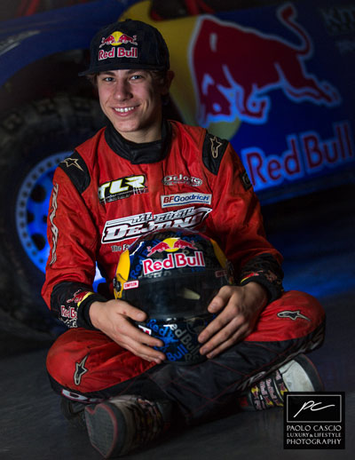 Mitchell DeJong Tests in GRC Lites Rally Car Mitchell DeJong Tests in GRC Lites Rally Car