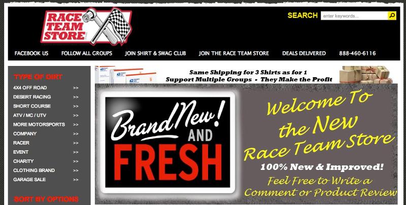 It’s Time to Show Off the NEW Race Team Store! It’s Time to Show Off the NEW Race Team Store!
