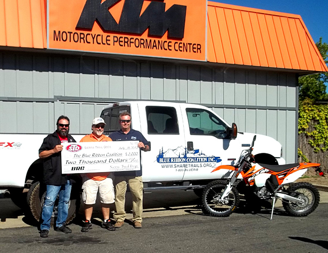 Northern California OHV Club Donates To Keep Trails Open Northern California OHV Club Donates To Keep Trails Open
