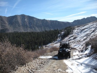 2008 Polaris RZR on Hancock Pass Trail Colorado
