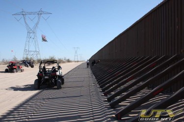 US Border Fence - Imperial Sand Dunes