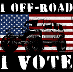 New Product – I Offroad And I Vote Apparel