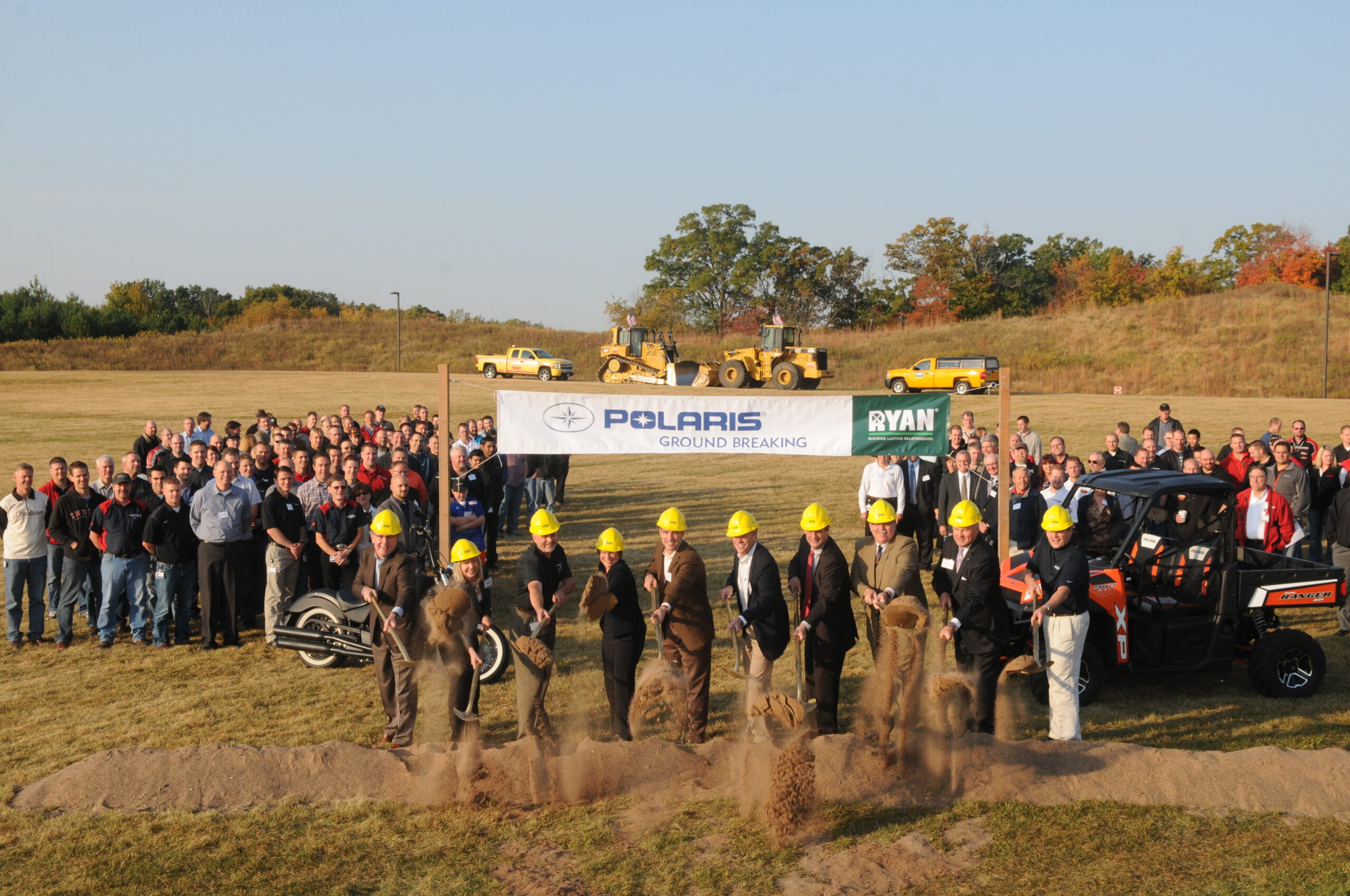 Polaris Breaks Ground On Major Facility Expansion – Company’s Product Development Center In Wyoming, Minn. Will More Than Double In Square Footage