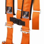 NEW Dragonfire Orange 4-Point Harnesses Restraints