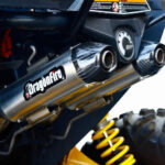 NEW DragonFire By Vance & Hines Dual Slip-On Exhaust For The Can-Am Maverick & Maverick Max